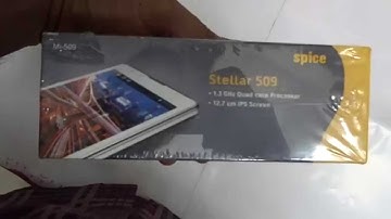 Spice Stellar 509 Mobile video