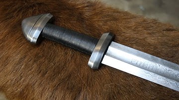 Forging a Viking sword, part 5, making the handle.