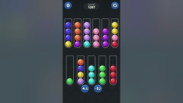 Ball Sort by Infinite Joy: Levels 1266, 1267, 1268