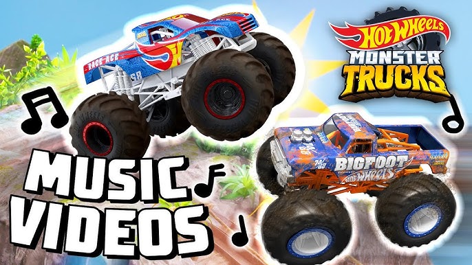 Distribuidora Semaan - Esses Mini Monster Trucks da Hot Wheels podem ser  pequenos, mas o estrondo e a batida são épicos! Cada lançador que acompanha  o Monster Truck Mini ativa a velocidade