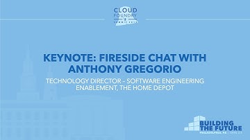 Keynote: Fireside Chat with Anthony Gregorio, The Home Depot