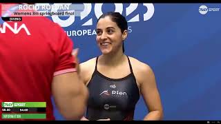 Women's Diving | Rocio Roldan | Final 2023| 3M Platform Highlight #Diving #Sports #Watersport