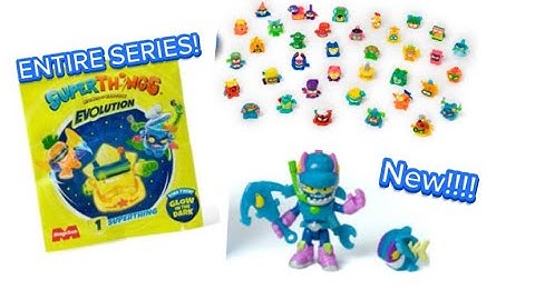 SUPERTHINGS EVOLUTION ENTIRE SERIES REVEAL!!!! ⚡️ 💥 SERIES 13 #superthings