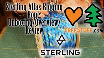 Sterling Atlas Rigging Rope: Unboxing/Overview/Review