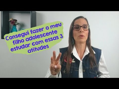 Vídeo: Como Motivar Seu Filho Adolescente A Estudar