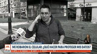 Me robaron el celular: ¿Qué hacer para proteger mis datos?