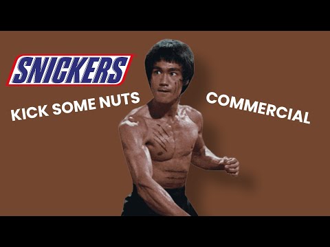 Snickers Kick Some Nuts - Commercial (Bruce Lee) | KingForearms