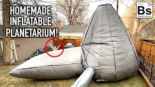 Homemade Inflatable Planetarium that you can make for cheap!