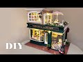 DIY Miniature Dollhouse Crafts Coffee Journey Café de Paris Relaxing Satisfying Video