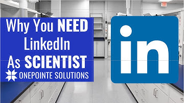 Using LinkedIn as a SCIENTIST - OnePointe Solutions