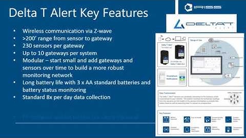 Delta T Wireless Temperature Monitoring