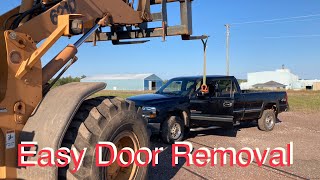 1999-2004 Chevy Silverado- easy door removal