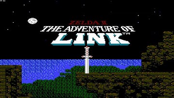 Zelda II: The Adventure of Link (Redux mod) - Full Playthrough - NES 1987