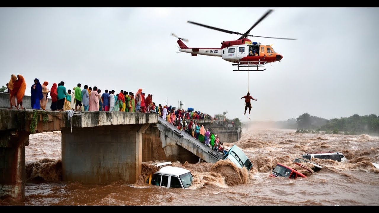 China’s Giga Typhoon Flood 2025: Entire Coastline Drowned In Minutes | Short Film
