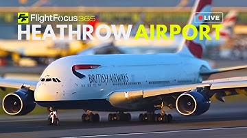 Heathrow Airport Live - Thursday 20th November 2025