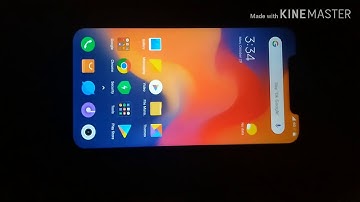 POCO F1 screen bleeding ?? TEST !!