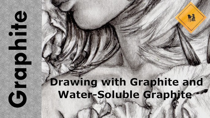 Ninja Art Tip #96: How to Use Water-Soluble Graphite Sticks 