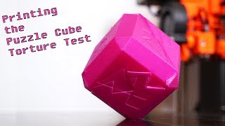 Printing the Puzzle Cube Torture Test by Makers Muse
