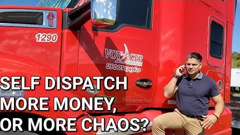 Self Dispatch. Things you need to know.