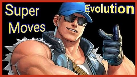 🕹 King Of Fighters 【clark still】 super moves evolution