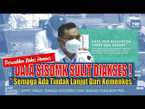 DATA SISDMK SULIT DIAKSES ❗ | Keluhan Nakes Honorer, Semoga Bisa Ditindaklanjuti Kemenkes ?