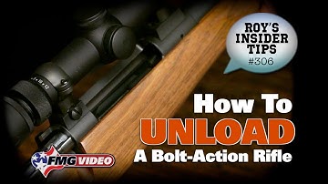 Unloading A Bolt-Action Rifle
