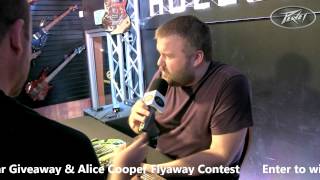 PEAVEY&#39;s The Walking Dead Guitar Alice Cooper Giveaway Flyaway Contest