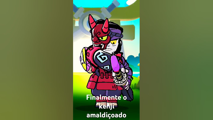Finalmente eu consegui o kenji amaldiçoado!!! #brawlstars