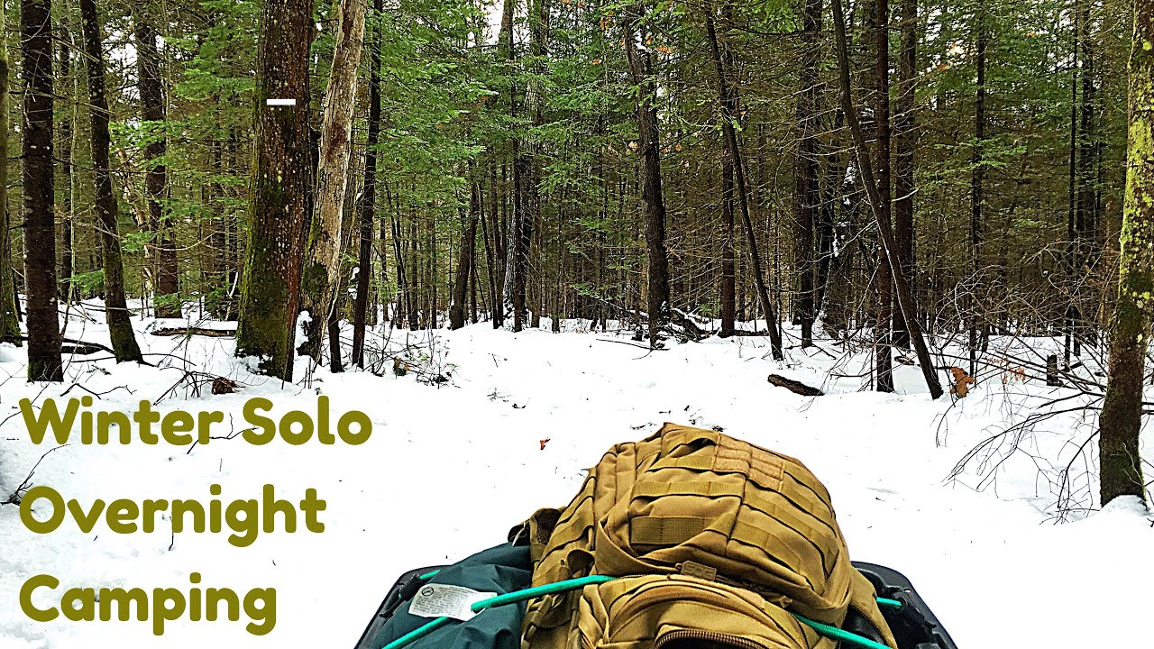 Killarney - Winter Solo Overnight Backcountry Camping
