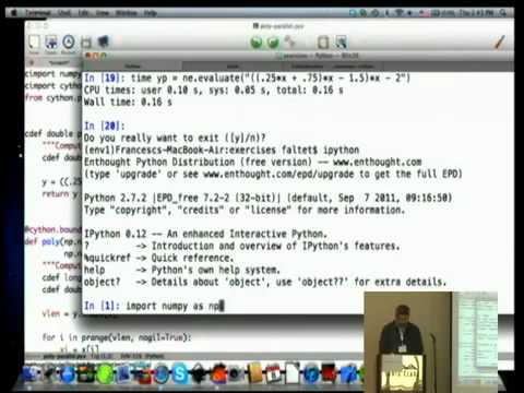 High Performance Python II - YouTube