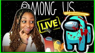 HOW IS HE CATCHING EVERYONE!! | Among Us w/ A Lit Group Of Streamers!!