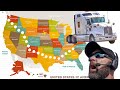 Coast to Coast in the USA | Week in the Life of a Truck Driver