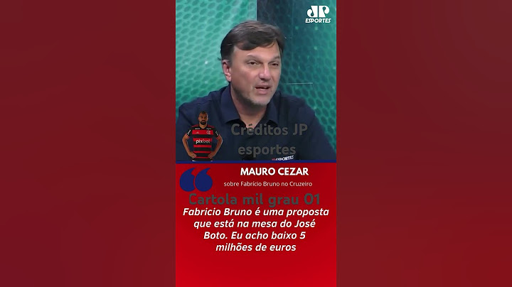 Mauro Cezar análisa proposta do cruzeiro por Fabrício Bruno #futebol #flamengo #cruzeiro