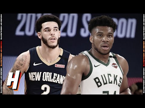 New Orleans Pelicans vs Milwaukee Bucks - Full Game Highlights | July 27, 2020 | 2019-20 NBA Season