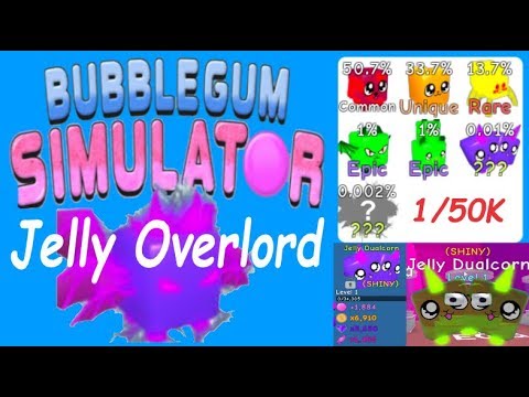 I Got The Jelly Overlord Pet Roblox Bubble Gum Sim - roblox bubble gum simulator gummy winged hydra wiki