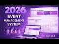 College Event Management System Project in React JS | MERN Stack App (Node JS, Express, MongoDB)