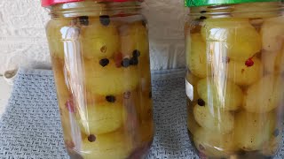 картинка: Маринованный виноград. 