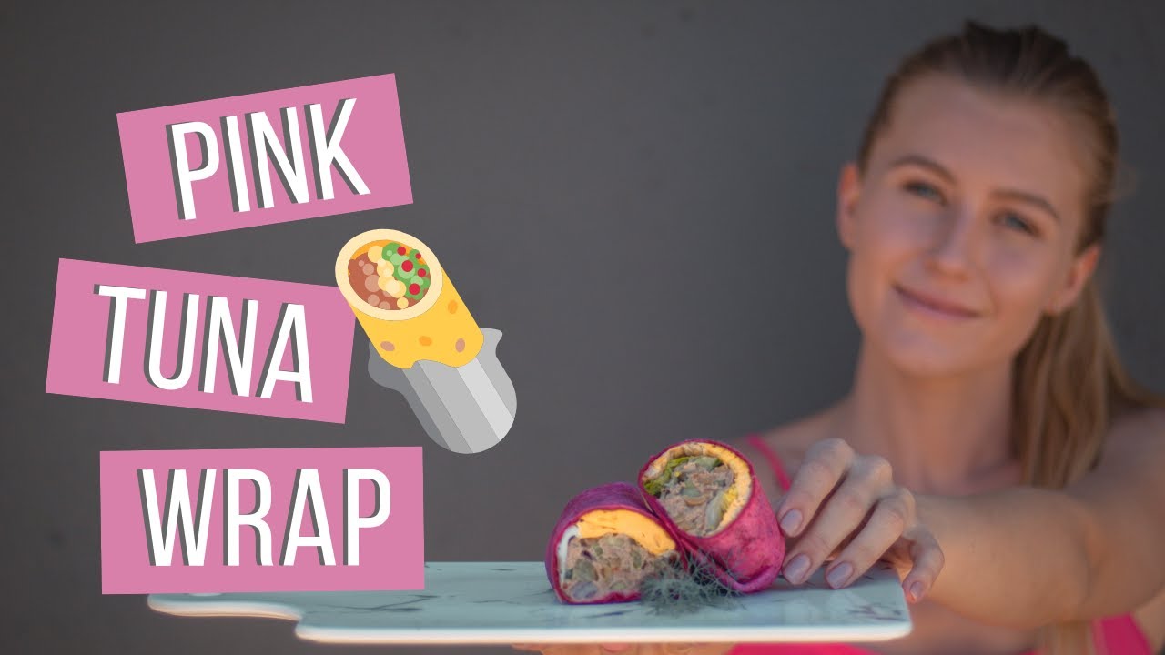 QUICK & HEALTHY PINK TUNA WRAP