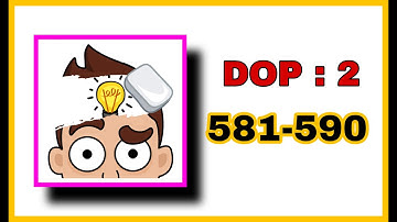 DOP 2: Delete One Part  Level 581 - 90 Walkthrough Solution #answers || Mobile Gaming Junction