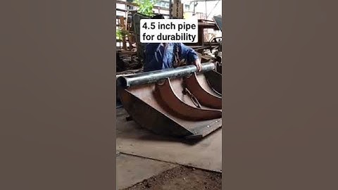 Excavator bucket making/ditching bucket..#shorts #howto #creative #amazing #tutorial #learning