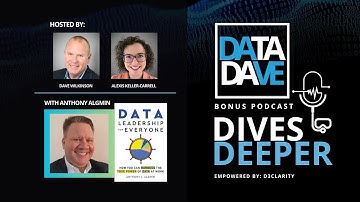 Talk Tech With Data Dave - E28 Data Dave Dives Deeper with Anthony Algmin