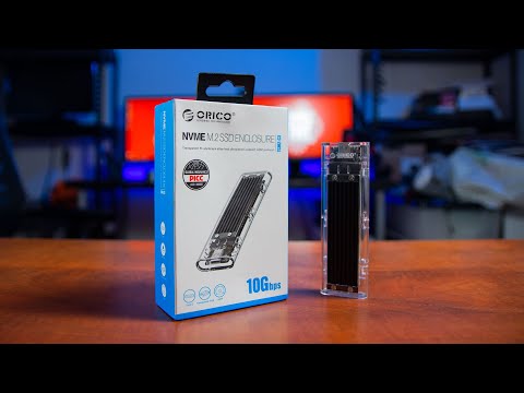 Orico NVME M.2 SSD Enclosure Case - USB Type C at 10Gbps (Unboxing)