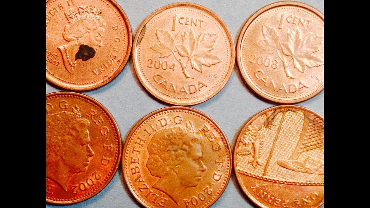 one-penny-coins-2002-2004-2008-canada-uk-youtube