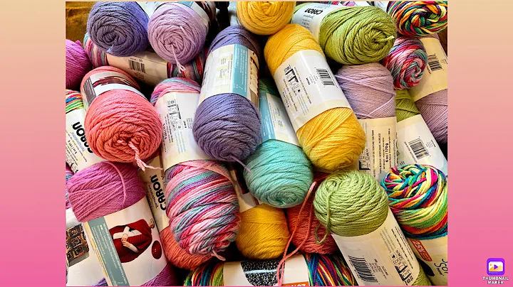Caron Simply Soft Yarn Haul  #crochet