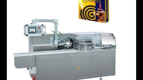 mosquito coil cartoning machine, mosquito coil packing machine, how to carton mosquito coil