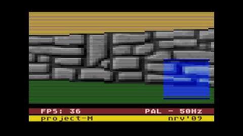Atari 8bit - Project M (Wolfenstein 3D clone)
