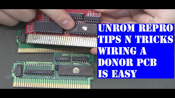 Nes UnROM donor Repro wiring guide time saving tricks