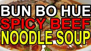 Bun bo hue recipe
