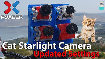Foxeer Cat Starlight FPV Camera (Updated Settings) - Side By Side Comparison