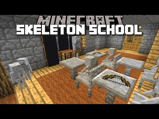 Minecraft Skeleton Daycare School Mod Find The Best School For These Monsters Minecraft Youtube - noob vs pro roblox video games amino